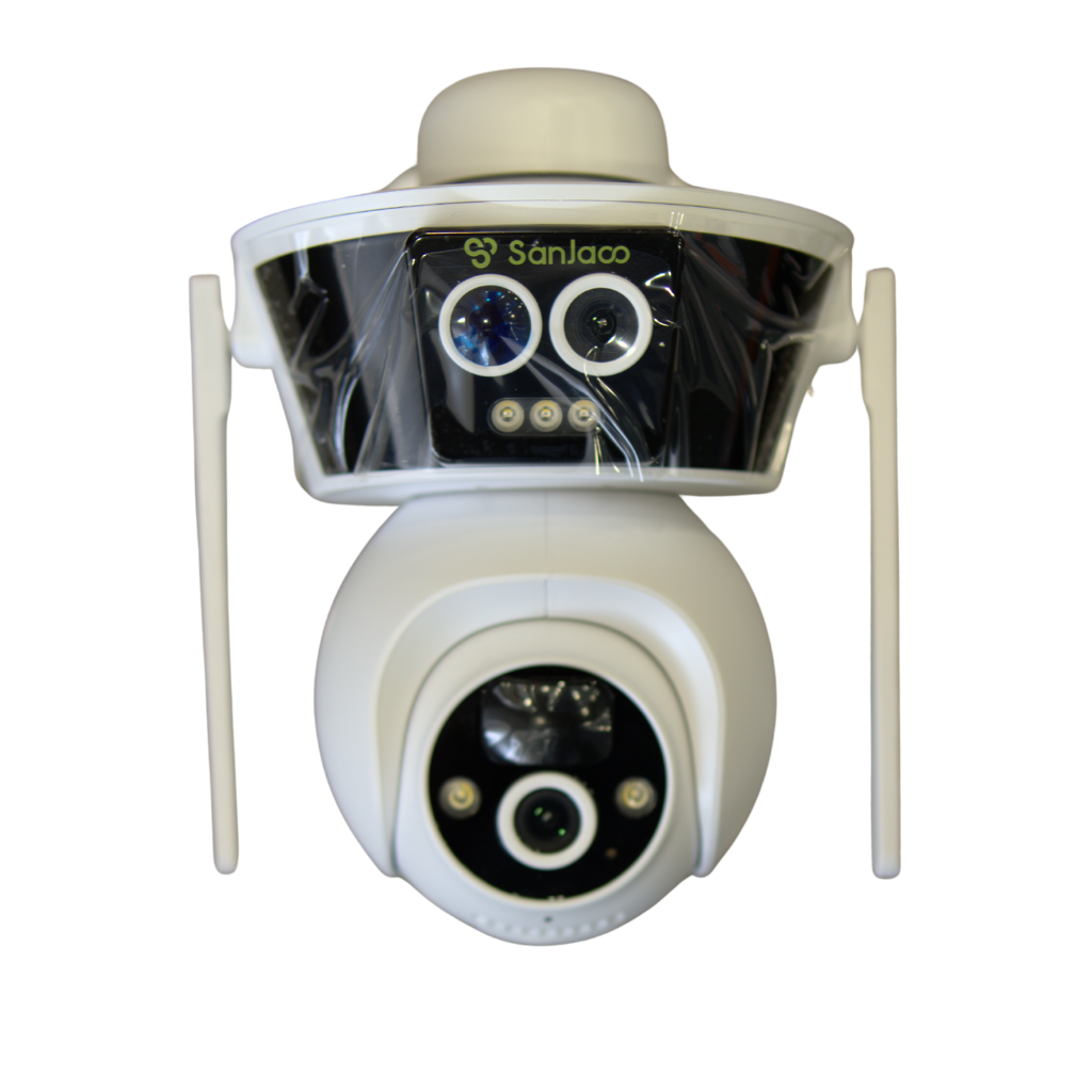 Dual Lens 8MP SIM Based Solar PTZ Camera with Two Way Talking, 360° PTZ Rotation, Full HD Video, Motion Tracking - Image 2